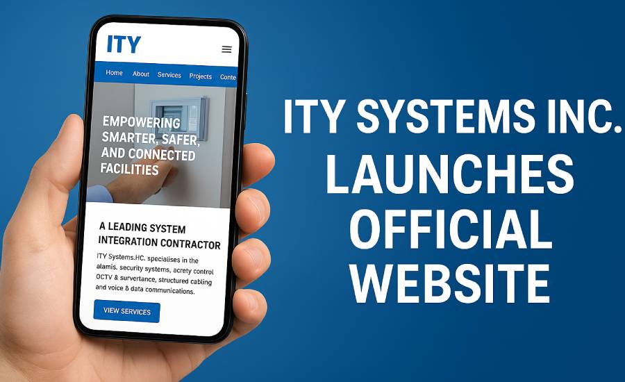 ITY Systems Inc. Launches Official Website  Empowering Smarter,  Safer,  and Connected Facilities